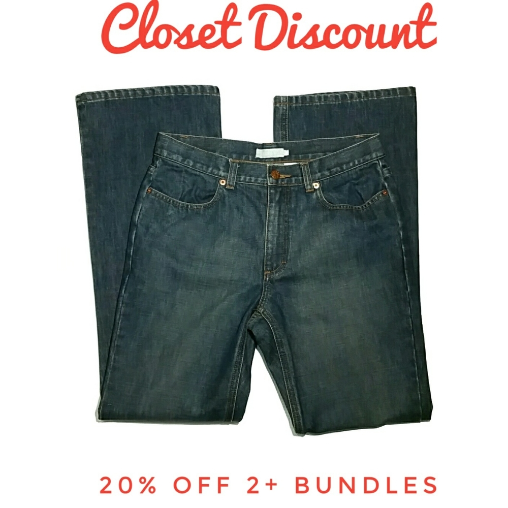 J Crew 8 Vintage 100% Cotton Bootcut (A)
